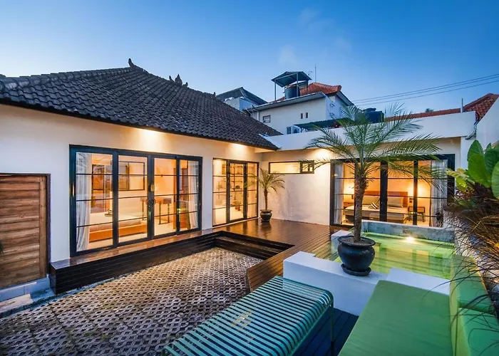Little Stylish 2br With Private Pool Villa Canggu (Bali)